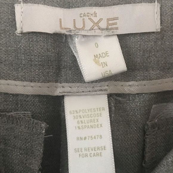 Cache luxe Metallic Accent Dress Pants - Picture 9 of 16